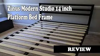Review Zinus Modern Studio 14 inch Platform Bed Frame 2019