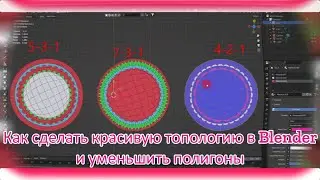 Blender 3D: чистая и аккуратная ретопология для моделей и анимации