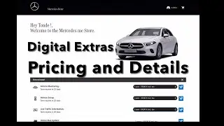 Mercedes Digital Extras - Pricing and Details - A250e