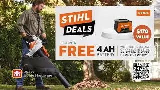Weeks Stihl Fall Deals Fall 2025