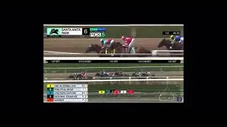 PRACTICAL MOVE IN THE SANTA ANITA DERBY. FULL RACE.