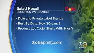 Dole Recalling Salads Because Greens Could Be Contaminated With Listeria