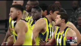 NBA 2k17 Euroleague final Fener Olympiakos Quarter 4