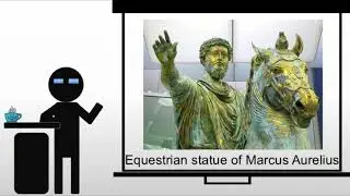 Roman Apartments and Equestrian Statue of Marcus Aurelius