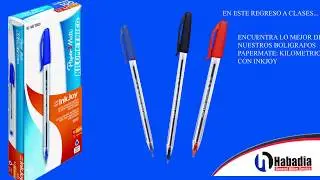 Bol&iacute;grafos paper mate: kilom&eacute;trico con inkjoy