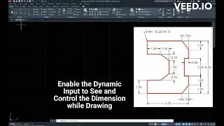 2D AutoCAD Drawing : 1. Check the Unit and Enable Dynamic Input