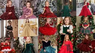 🌟 Роскошные рождественские платья для маленьких девочек | Изящная праздничная мода от Rheeza Luxe