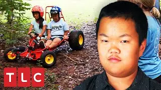 Os momentos mais divertidos do Alex | Os Pequenos Johnstons | TLC Brasil