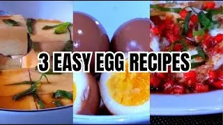 3 Easy Egg Recipes | Delicious Breakfast Ideas You’ll Love! 🍳