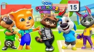 Trending video ! My talking Tom friends 2 gameplay walkthrough part of the day 20 (Android/iOS)🥳