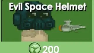 Buying Evil Space Helmet #growtopia