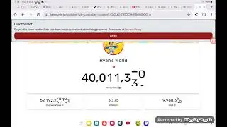 Ryan's World Has 40 Million Subscribers!!!