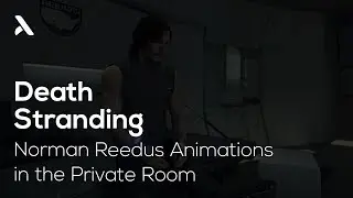 Norman Reedus Animations in the Private Room | Death Stranding