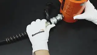 Bonvoisin Hydraulic Hollow Ram Cylinder Jack Ram Single Acting Lifting Jack