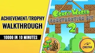 Croc's World Construction Kit 2 &mdash; прохождение достижений и трофеев (1000G за 10 минут + БЕСПЛАТНА...