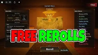 НОВЫЙ КОД: Перебросы рас и Счастливый Тотем в Кузнице! Roblox