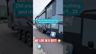 Yes we do live full-time in an RV 🫶🏻 #rv #fulltimerving #rvingtips #rvlife #vanlife #nomad #home