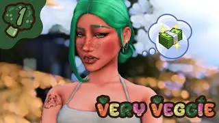 broke & stinky?! 🥦 | very veggie challenge ep 1 | the sims 4