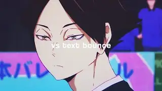 Videostar - Text Bounce tutorial