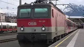 Zugverkehr Rosenheim, Kufstein, Oberaudorf, Innsbruck & Salzburg