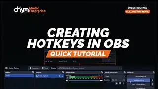 OBS Hotkeys Setup | Switch Scenes Fast | Quick Tutorial 2026