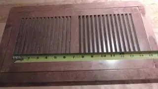 How to Size Flush Floor Vents for Hardwood Flooring