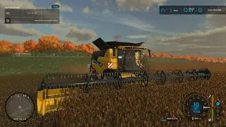 Farming Simulator 22 #013 Сбор урожая Сорго New Holland CR10.90 PS5
