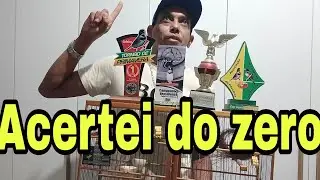  COMO ACERTAR qualque coleiro ou papacapim na MEXIDA DO ZERO PARA  PARTE 01 o segredinho está revela
