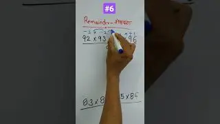Remainder (Number System).#6.problem Solve in 3 sec.cgl|cds|rrb|ssc|chsl|upsi#shorts#tricks