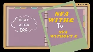 NFA with Epsilon to without Epsilon || FLAT R22 || TOC || ATCD || Damsure Question in FLAT & ATCD ||
