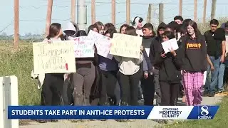 Monterey County students protest ICE and immigration policies