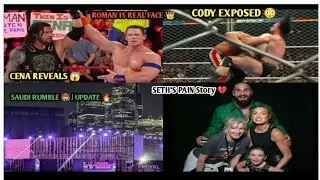 John Cena Ne Khol Di Sachchai 😱 Roman Reigns = WWE Face | Seth Rollins Pain 💔 | Saudi Rumble UPDATE🔥