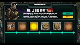 War Commander: While the Iron's Hot Mission Track 1-6 Fast Easy Way