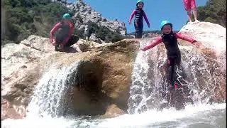 Initiation au canyoning au canyon de Galamus. canyon-trek-66-pyrenees
