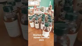 Bourbon Buddies Advent Calendar #bbac 2022 Starts Thursday. One Minute Drinks