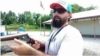 Squirrel Load Pattern Test with Parker 10 Gauge Side by Side Shotgun