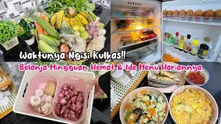 🍌IT'S TIME TO FILL THE FRIDGE!! | SAVING WEEKLY SHOPPING & DAILY MENU IDEAS #dailyvlog #weeklysho...