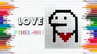 Pixel Art Tutorial: SHOWING LOVE Step By Step