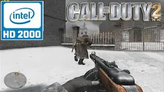 Call of Duty 2 - Pentium G620 + Intel HD Graphics 2000