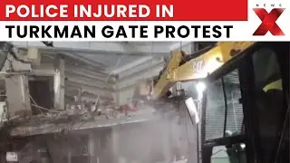 Delhi Anti-Encroachment: Delhi Police Use Tear Gas After Stone Pelting Near Faiz-e-Elahi Masjid