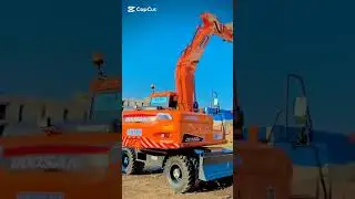 dx doosan excavator. #excavator #jcb #reels #constructionequipment #machine