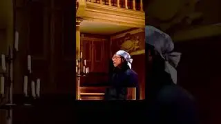 Testing out acoustics and vocal cords