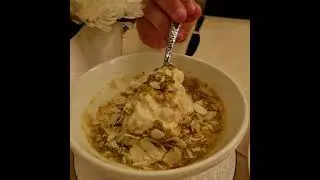 Um Ali Traditional Pu Pastry, Milk Whipped Cream & Nuts! Mejhana Ajman Saray Luxury Collection Hotel
