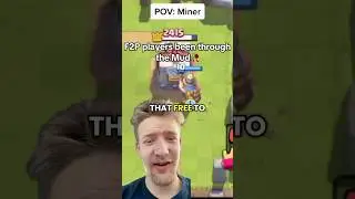 Free to play players have it rough in Clash Royale #clashroyale #clashroyaleshorts #supercell