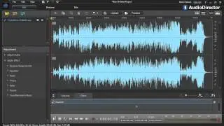 AudioDirector 5   Ameliorez vos pistes audio avec des effets