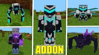 *NOVO* MELHOR ADDON DO MAX STEEL NO MINECRAFT PE!!