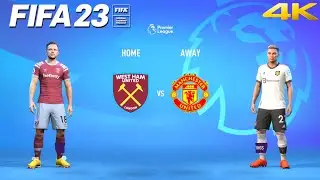 FIFA 23 - West Ham vs. Man United - Premier League 22/23 Full Match PS5 Gameplay | 4K