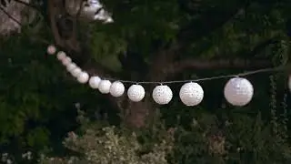 20 Plug in Connectable Cut Out Lantern String Lights | Lights4fun