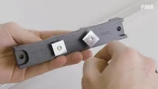 ABB PMA TRUST&trade; Vormontage auf einer C Schiene