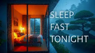Deep Sleep in Minutes 🌧️ Cozy Rain Bedroom Ambience